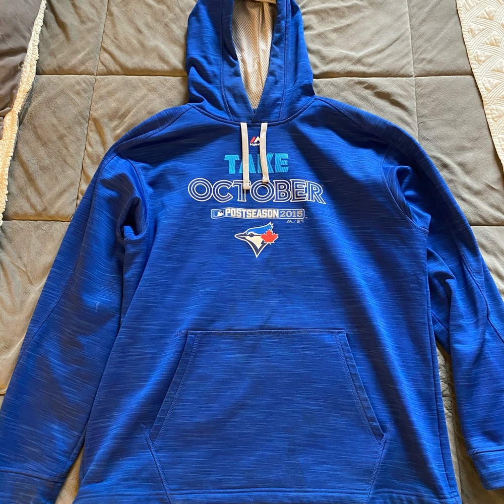 Majestic Blue Jays Sweater